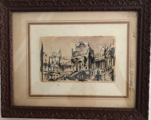 Vecchio disegno china su - china,