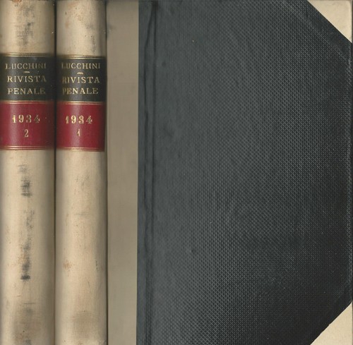 Rivista penale volume v - penale,
