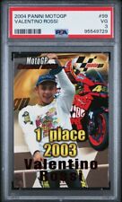 2004 PANINI MOTOGP #99 VALENTINO ROSSI PSA 3