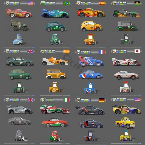 Disney pixar cars gran - 2,