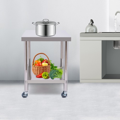 Tavolo acciaio inox 60x60 - in,