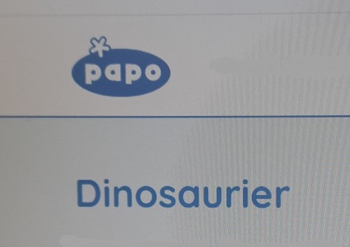 Ora dinosauro papo - dinosauro,