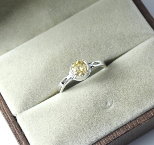 Anello solitario argento - anello,