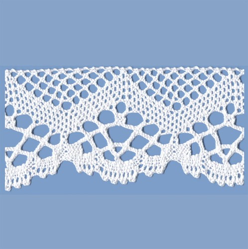Merletto cotone bianco - cotone, 73