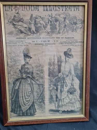 Antica stampa moda - stampa,