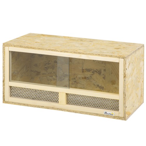 Pawhut rettilario legno - in,