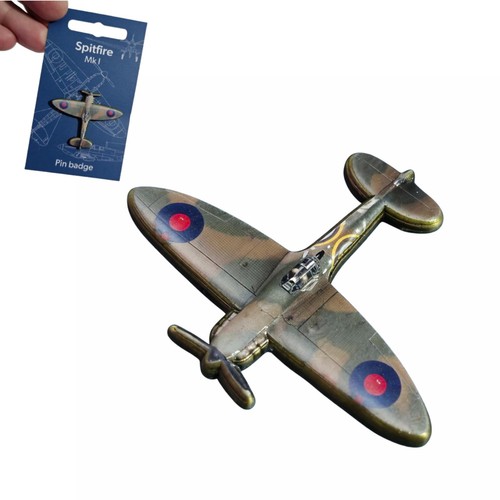 Spilla smaltata spitfire - spilla,