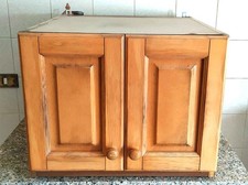 Mobile pensile in legno da 60