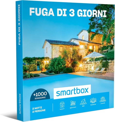 Cofanetto regalo smartbox fuga - regalo,