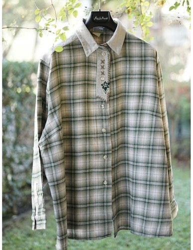 Camicia tirolese caldo - caldo, cotone