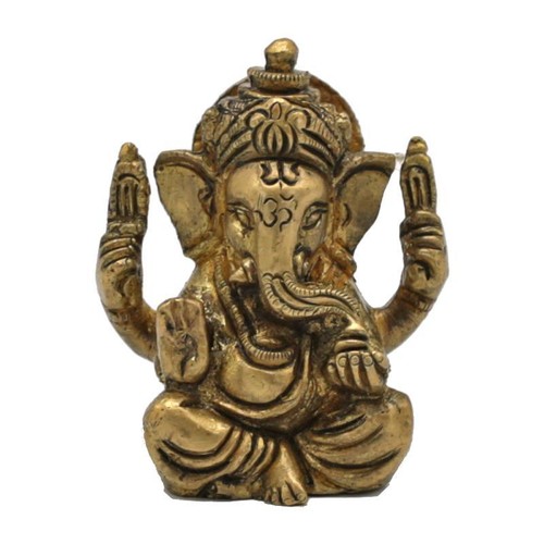 Statua ganesha ottone statuina - ganesha,