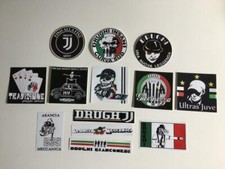 JUVENTUS 13 ADESIVI ULTRà PEGATINAS AUFKLEBER STICKERS SOCCER DRUGHI TRADIZIONE