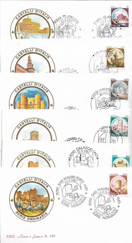 Fdc roma luxor castelli - fdc,
