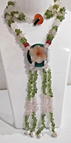 Collana lunga perle - lunga, perline