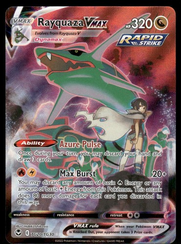 Pokemon cards rayquaza vmax - pokemon,