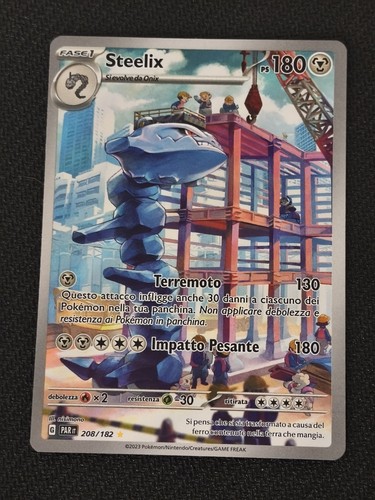 Steelix 208 182 rara - •,