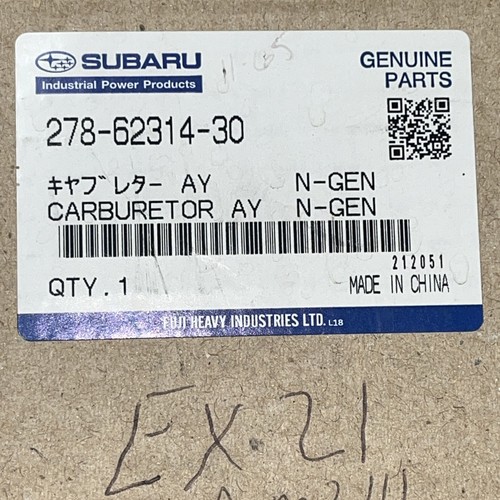 Carburatore robin subaru - robin,