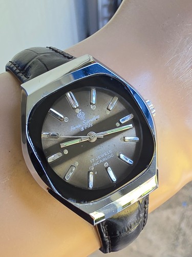 Orologio uomo vintage henri - orologio,