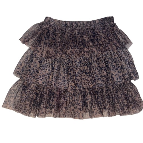 Gonna con volant - ghepardo, zara