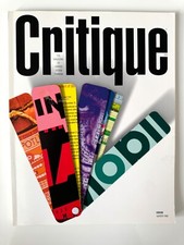 CRITIQUE, THE MAGAZINE OF