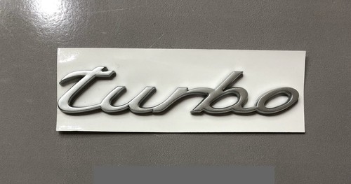 Scritta turbo porsche - turbo, x