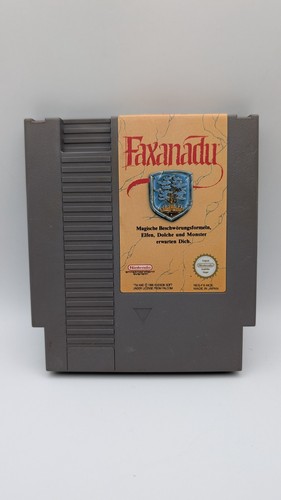 Faxanadu modulo nes - faxanadu,