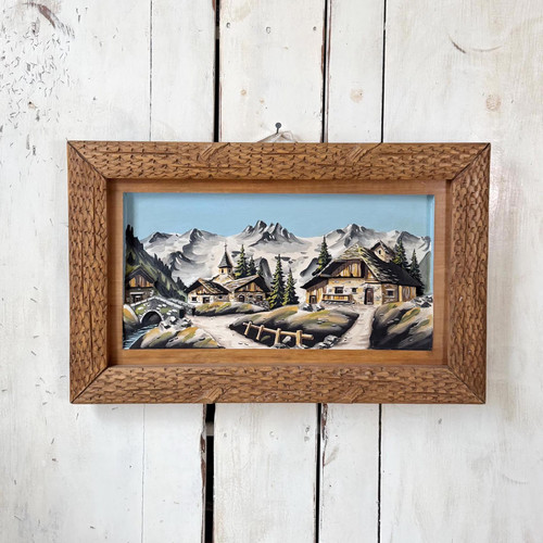 Quadro chalet francese 26x17 - quadro,