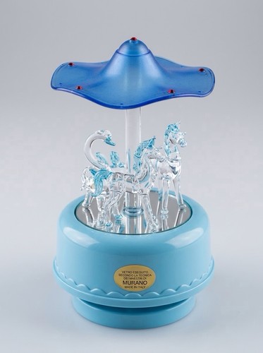 Carillon giostra plastica - in,
