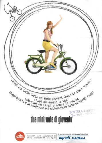Ciclomotore garelli gulp 50 - garelli,
