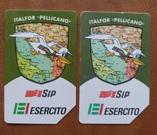 Schede telefoniche esercito - schede,