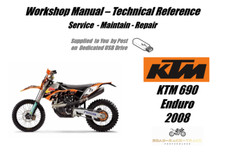 KTM 690 Enduro Manuale