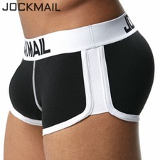 Boxer Jockmail uomo 3D imbottito intimo sexy U convesso push up sollevatore culo tronchetti
