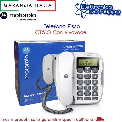 Telefono fisso ct510 - telefono, con