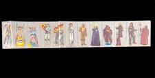 Set Of 12 Uncut Vintage Star