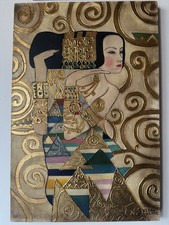 Dipinto olio artista Gustav