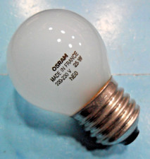 Lampadina a incandescenza OSRAM SMERIGLIATA a palletta 25w E27 220V. NUOVA