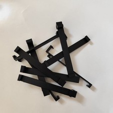 Ganci per copritarga nero - ,