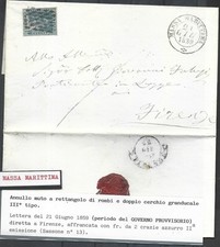 1859 TOSCANA 2CR. ISOLATO SU
