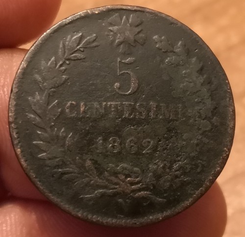 Moneta centesimi 1862 - centesimi,