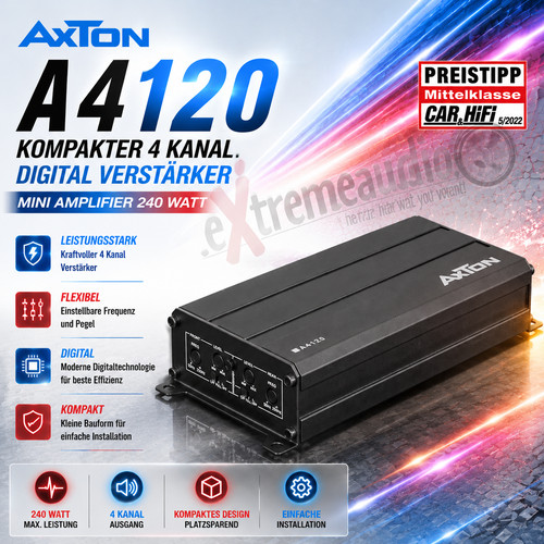 Axton a4120 amplificatore - axton,