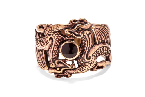 Anello drago vikinga fenurag - anello,