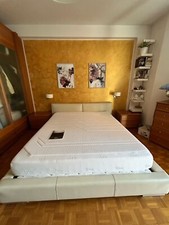 letto matrimoniale contenitore con materasso Tempur