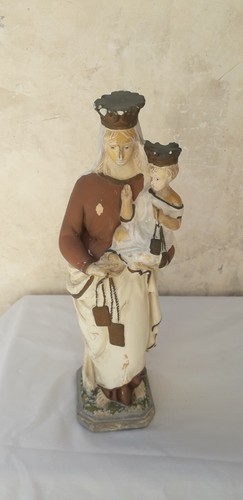Antica statua gesso - statua,