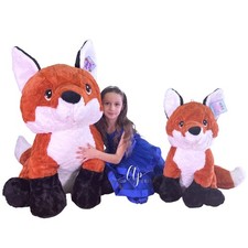 Gigante peluche volpe o - 60,