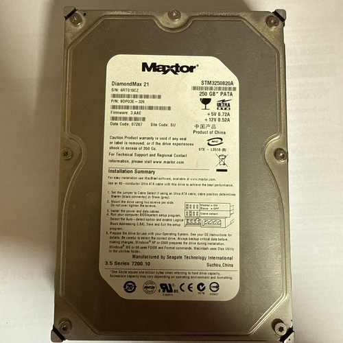 Maxtor stm3250820a 250 gb - 250,