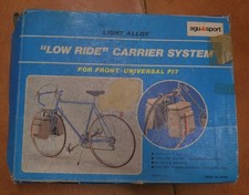 Portapacchi Showa Agu Sport vintage Lowrider alluminio Randonneur Giappone Koga
