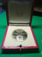 Medaglia commemorativa XX Olimpiade Monaco 1972 oro  900/1000 