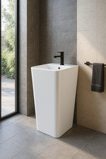 Lavabo da appoggio alto