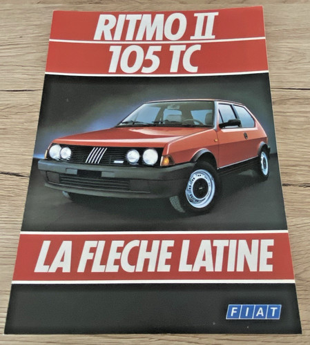 Rare brochure vente fiat - brochure, de