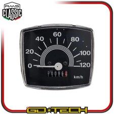 CONTACHILOMETRI VESPA 50 SPECIAL TACHIMETRO 120 KMH MODIFICA con GUARNIZIONE 